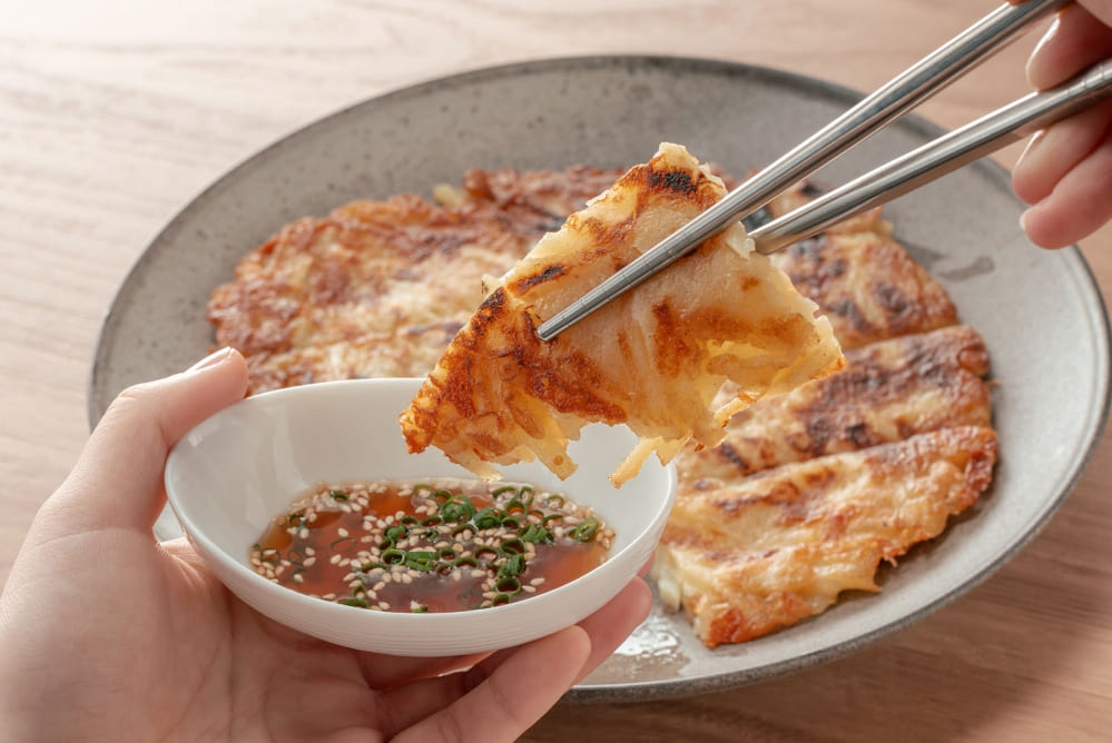 ジャガイモチーズチヂミ